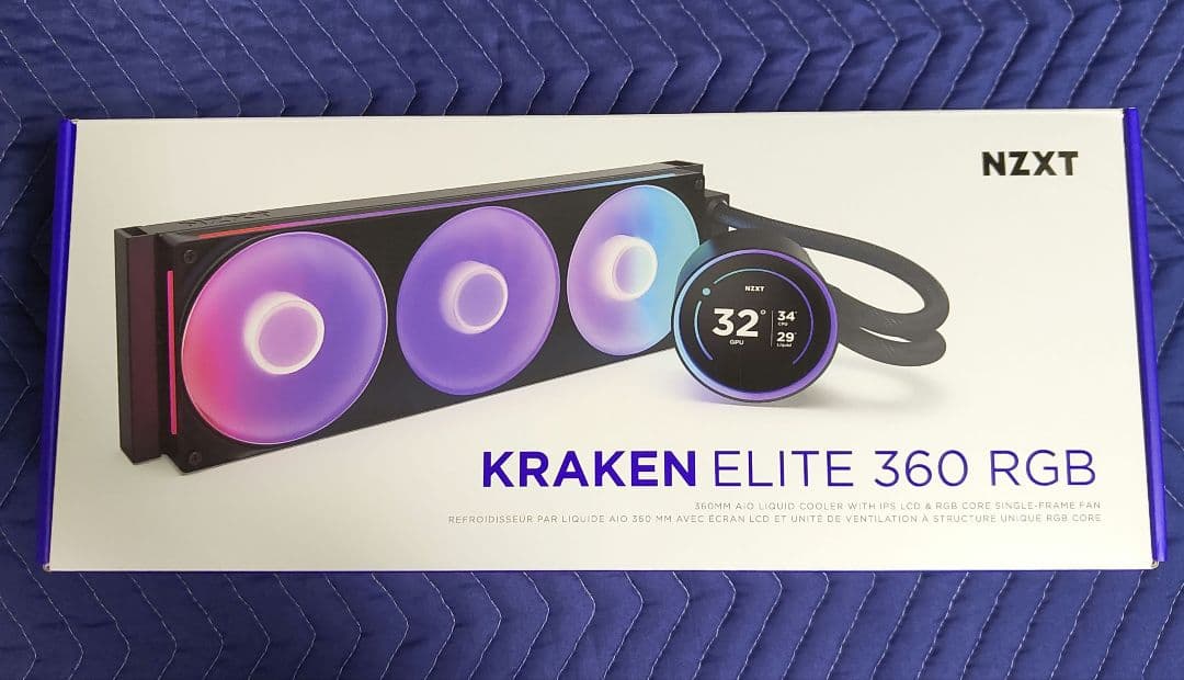 PC用ファン・クーラー NZXT KRAKEN ELITE 360 RGB