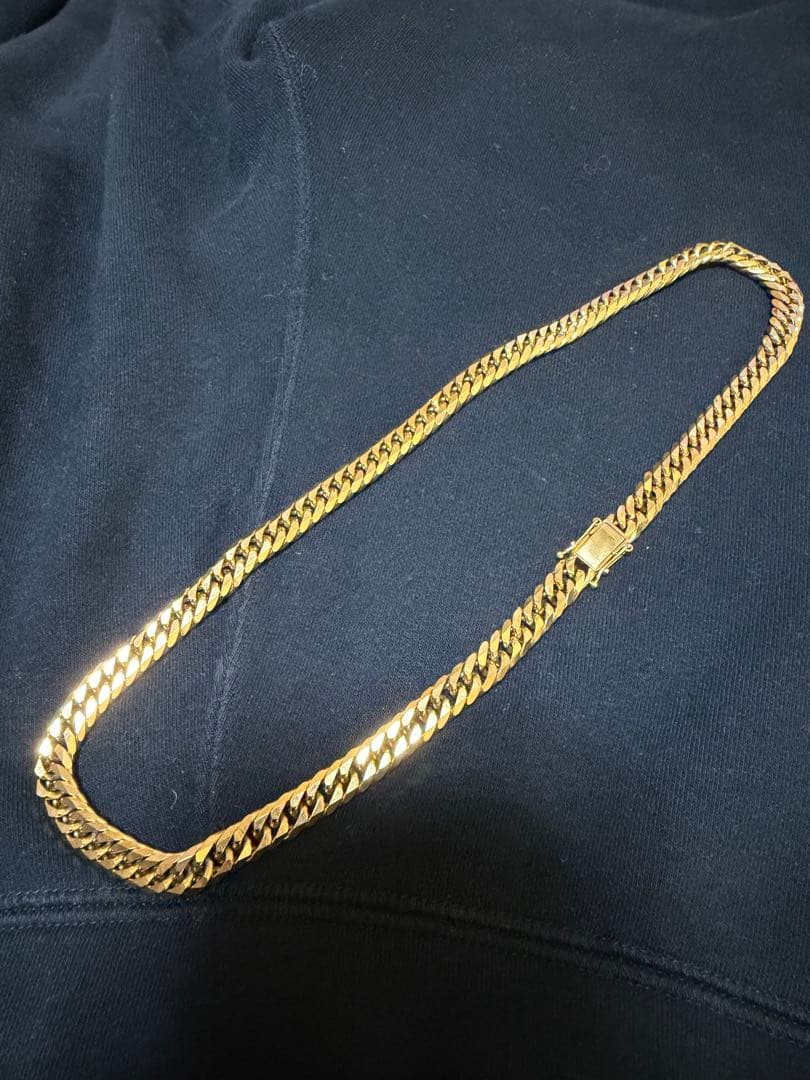 喜平 特注 50gオーバー 6面 ダブル K18メッキ ステンレス 値下げ⭕️