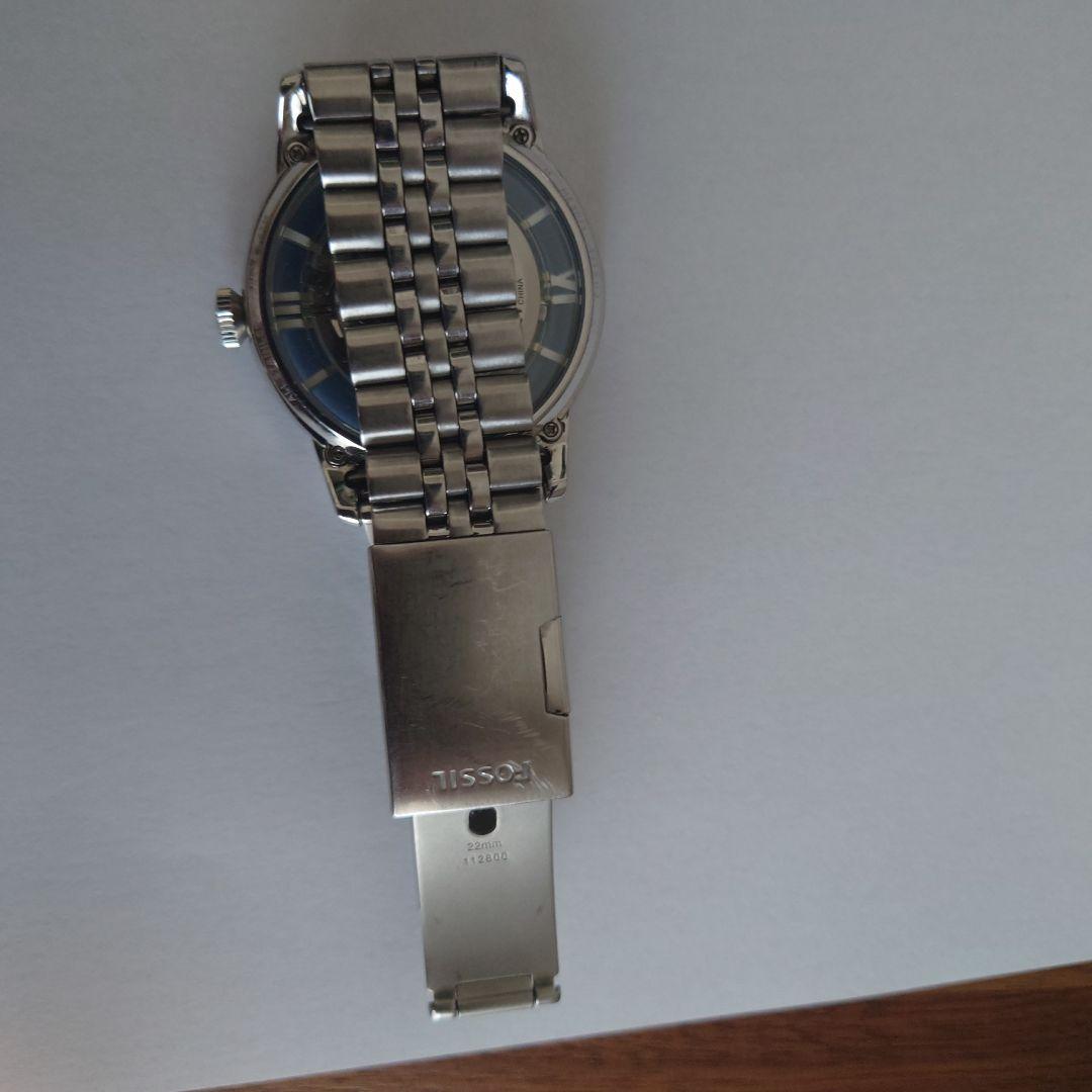 y*a様 Fossil Townsman Skeleton Dial Autom