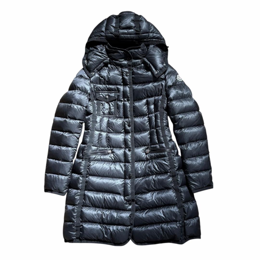 美品　MONCLER HERMINE ダウンコート　ダウンジャケット　1号