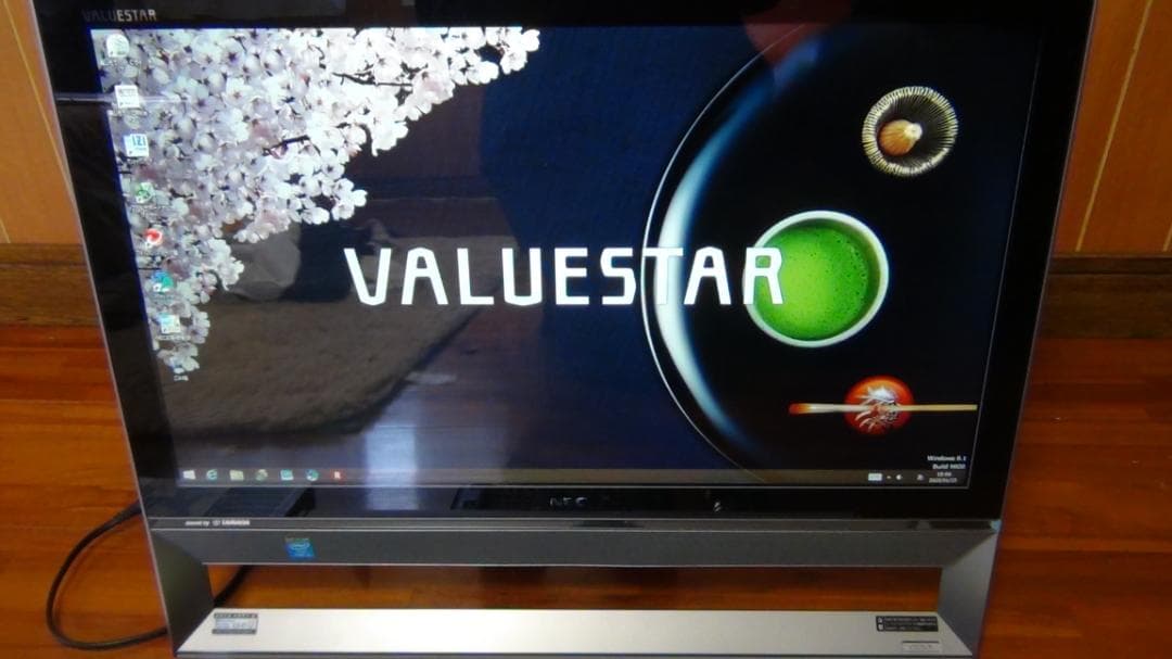 (美品)一体型パソコン　NEC PC-VS570RSB-KS