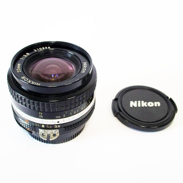 ニコンMFレンズ Nikkor Ai-S 20mm f/3.5