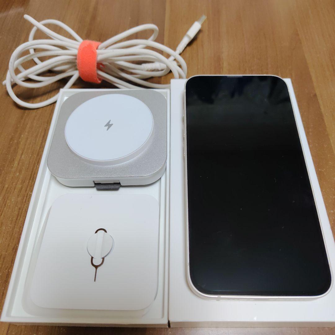 中古美品　 iPhone14 128gb ホワイト　SIMフリー
