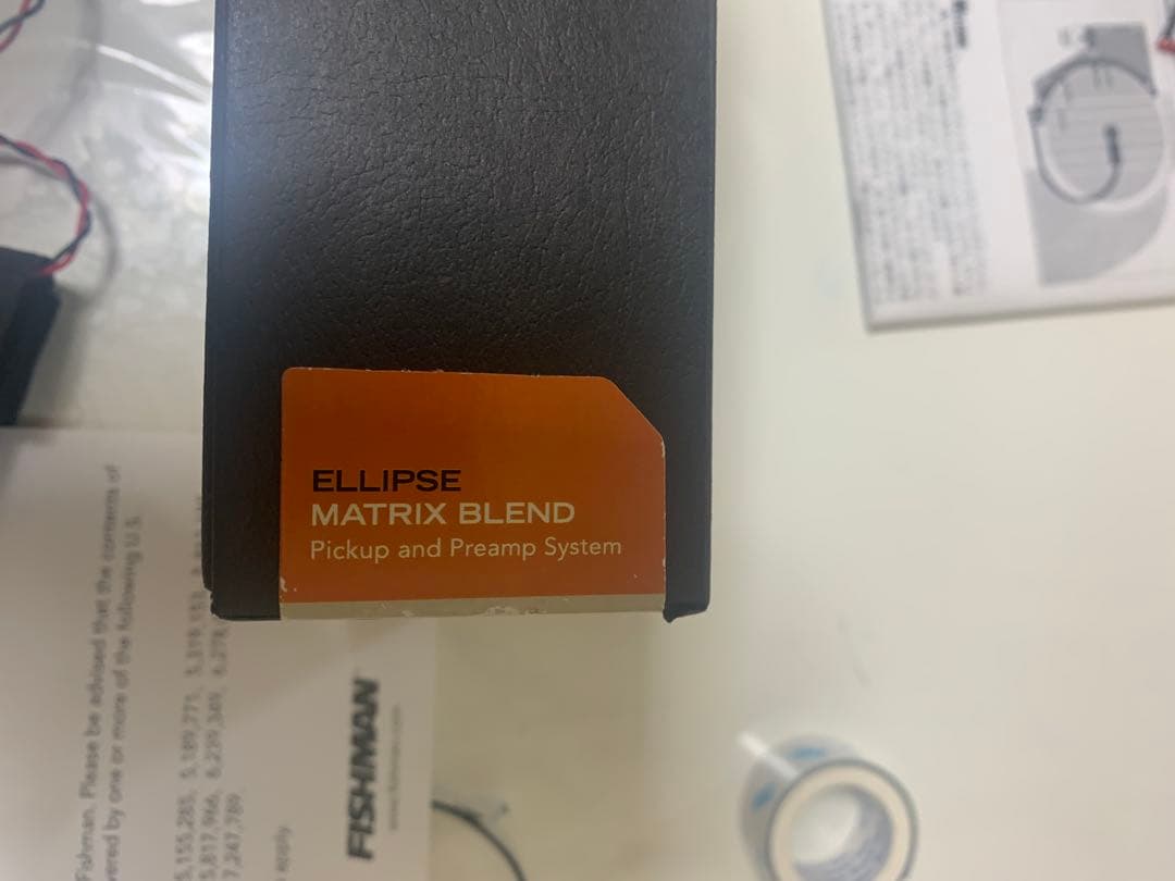 FISHMAN Ellipse Matrix Blendピックアップシステム