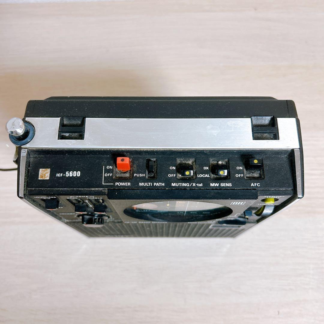 【ジャンク品】SONY スカイセンサー ICF-5600 3バンドラジオ