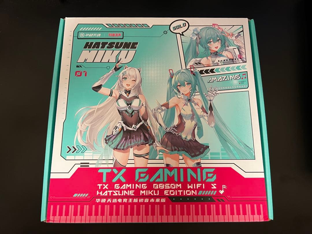 ASUS TX GAMING B850M 初音ミクコラボ マザーボード