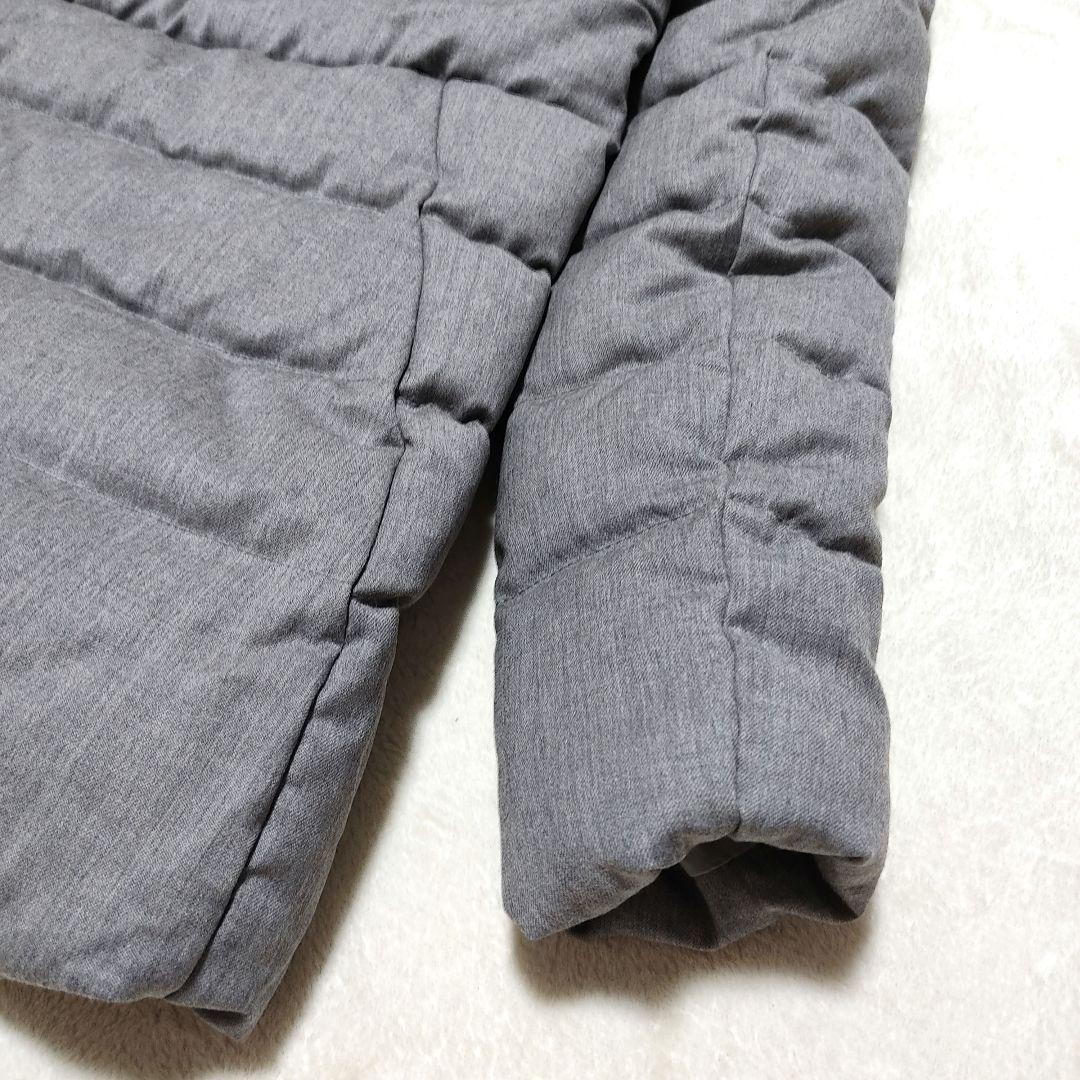 美品✨タトラス　セラミカ　ダウンコート　ウール　ファー　グレー