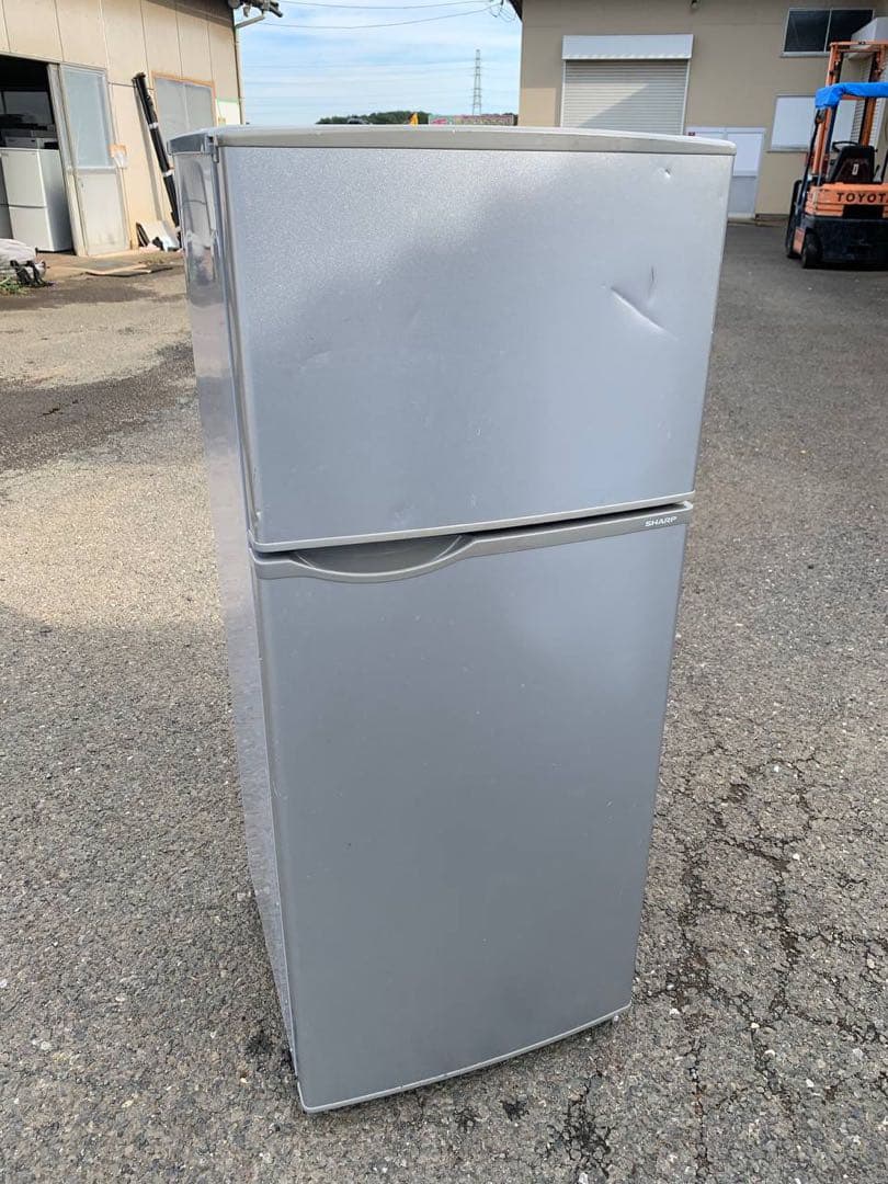 ①✅SHARPノンフロン冷凍冷蔵庫 ✅SJ-H12Y-S