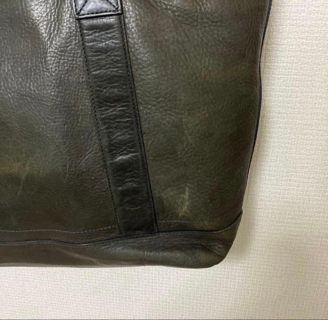 土屋鞄　ビークルラージストック　ダークインディゴ　トート ネイビー ブラック 黒