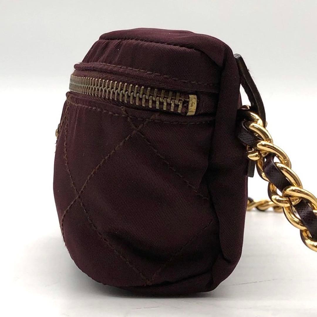 ✨極希少・美品✨プラダ チェーンウエストバッグ 三角ロゴ キルティング ナイロン