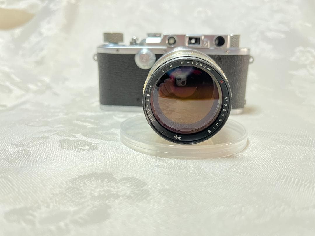 LeicaⅢ　ドイツ１９３４年製と135mmジュピターレンズ　美品　即購入可能
