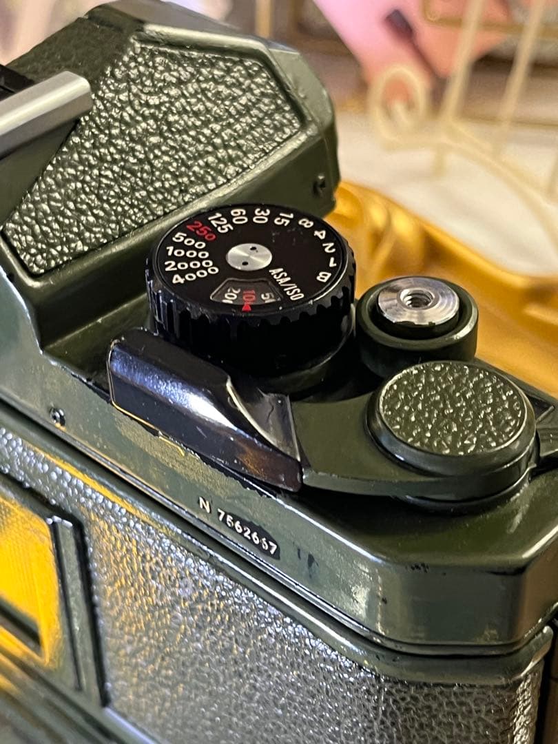 Nikon FM2 New カスタム ミリタリーグリーン ワンオフ塗装ボディ