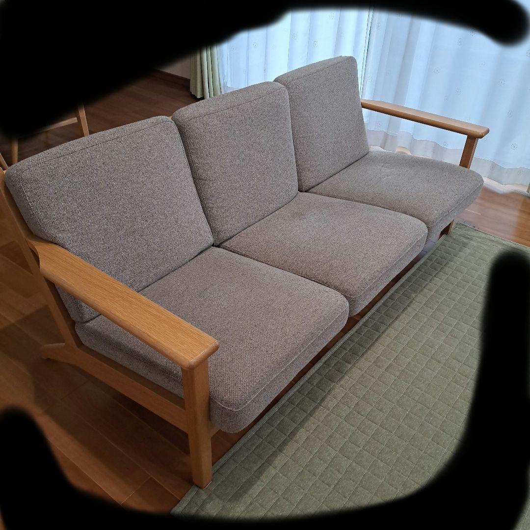 unico ウニコ VISKA(ヴィスカ)　カバーリングソファ 3シーター