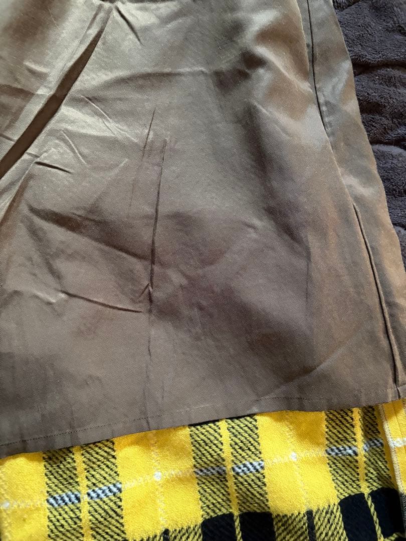 Zucca ズッカ　チェック柄 ガウチョパンツ　Mサイズ　暖かい生地♡