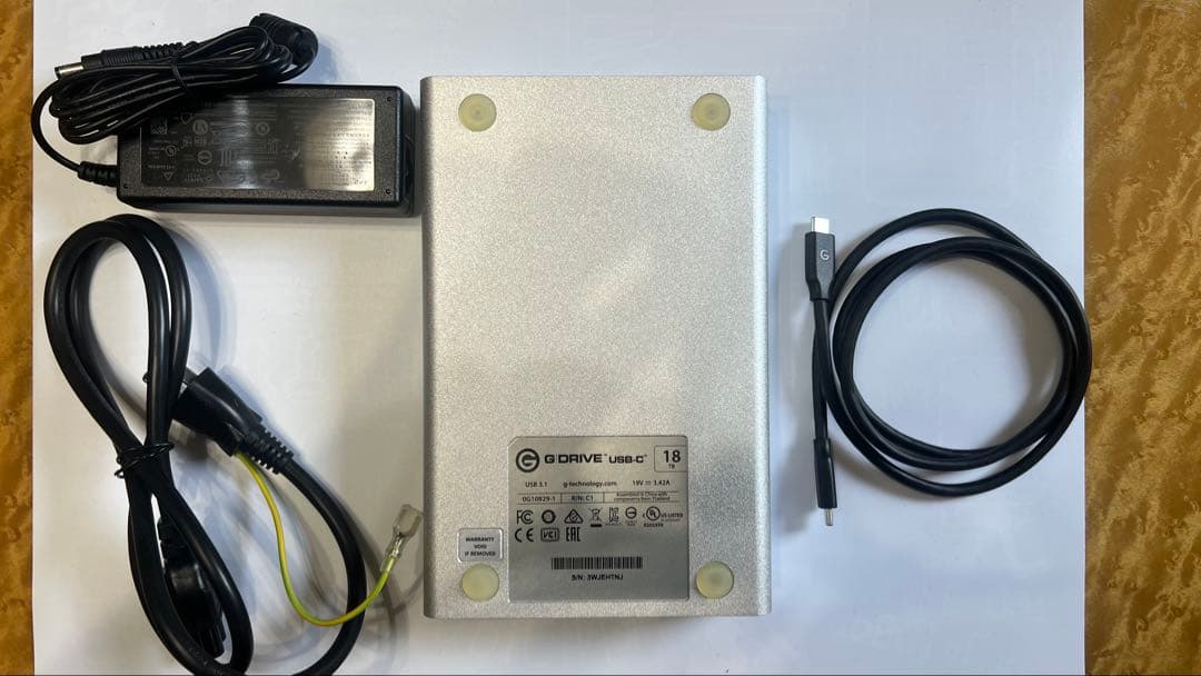 【希少・高容量】 G-Technology ウエスタンデジタル HDD 18TB