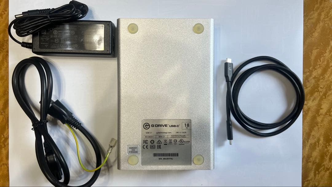 【希少・高容量】 G-Technology ウエスタンデジタル HDD 18TB