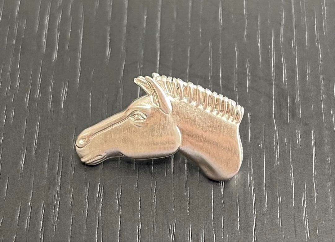 エルメス　ピンバッジ　ブローチ　ペガサス