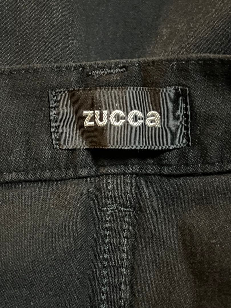 【新品】zucca ズッカ ストレッチデニム パンツ L ブラック