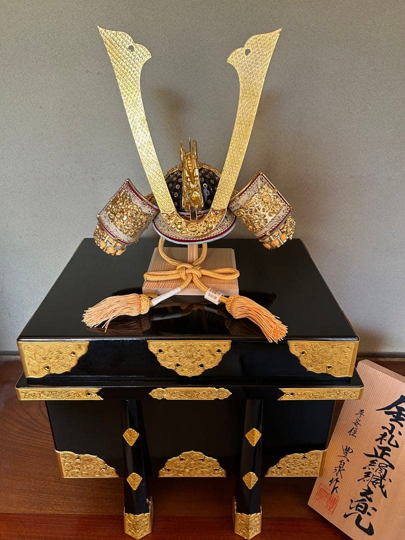 豊泉作　兜飾り　五月五日　端午の節句