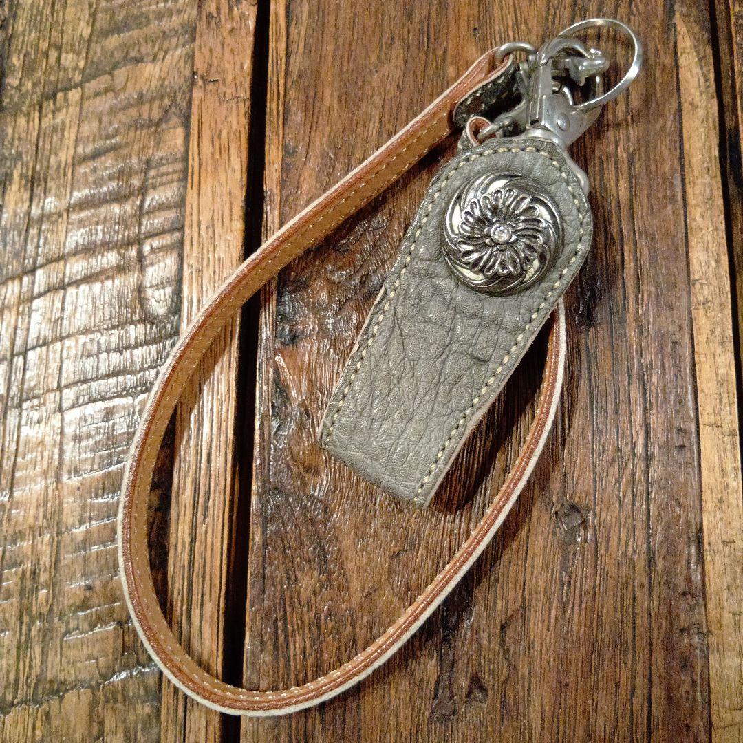 ケイシイズ　ライダースウォレット　エレファントレザー