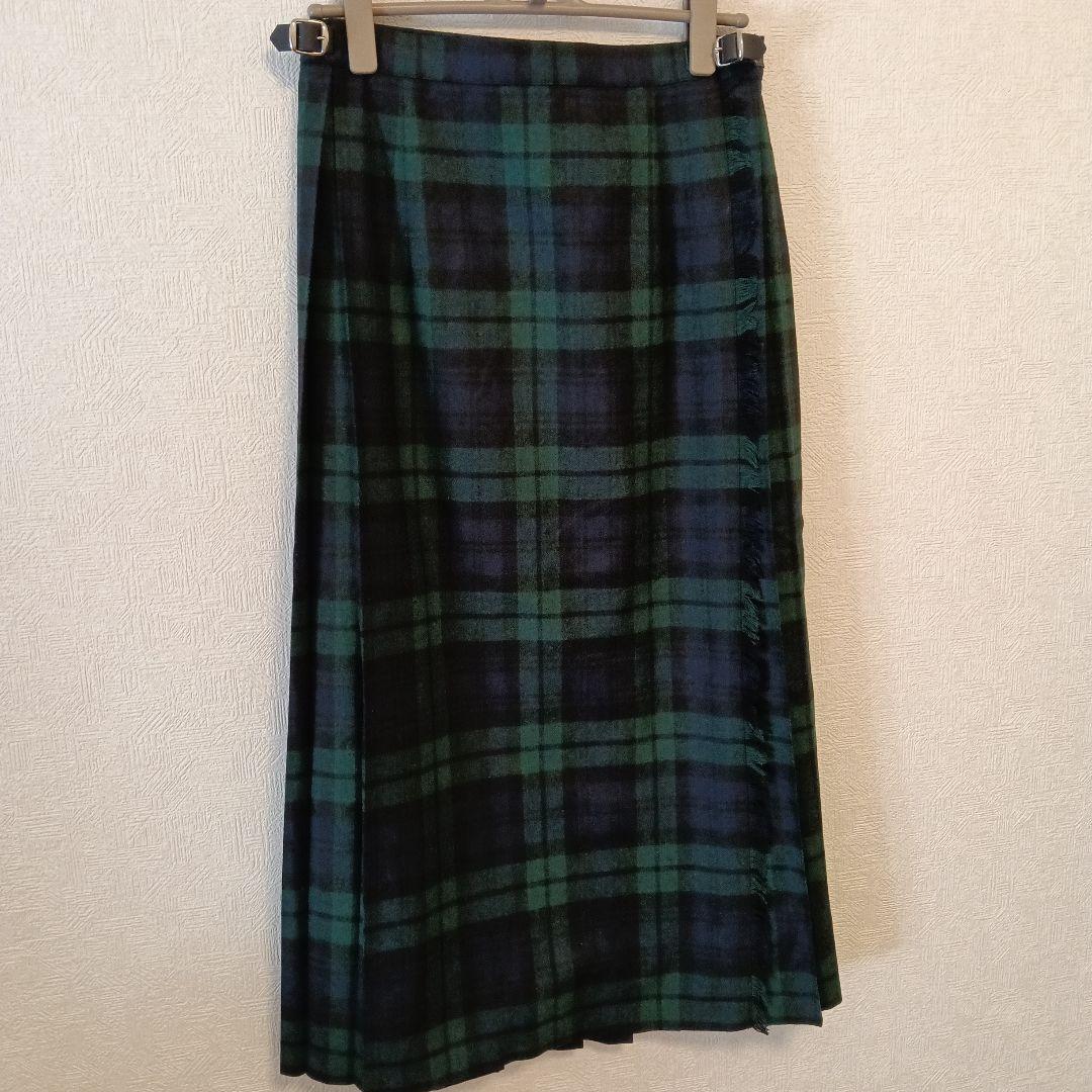 美品　オニールオブダブリン　ロングプリーツスカート