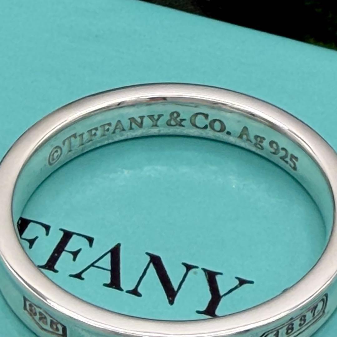 【新品仕上げ済み】ティファニー　1837 ナローリング　約２1号