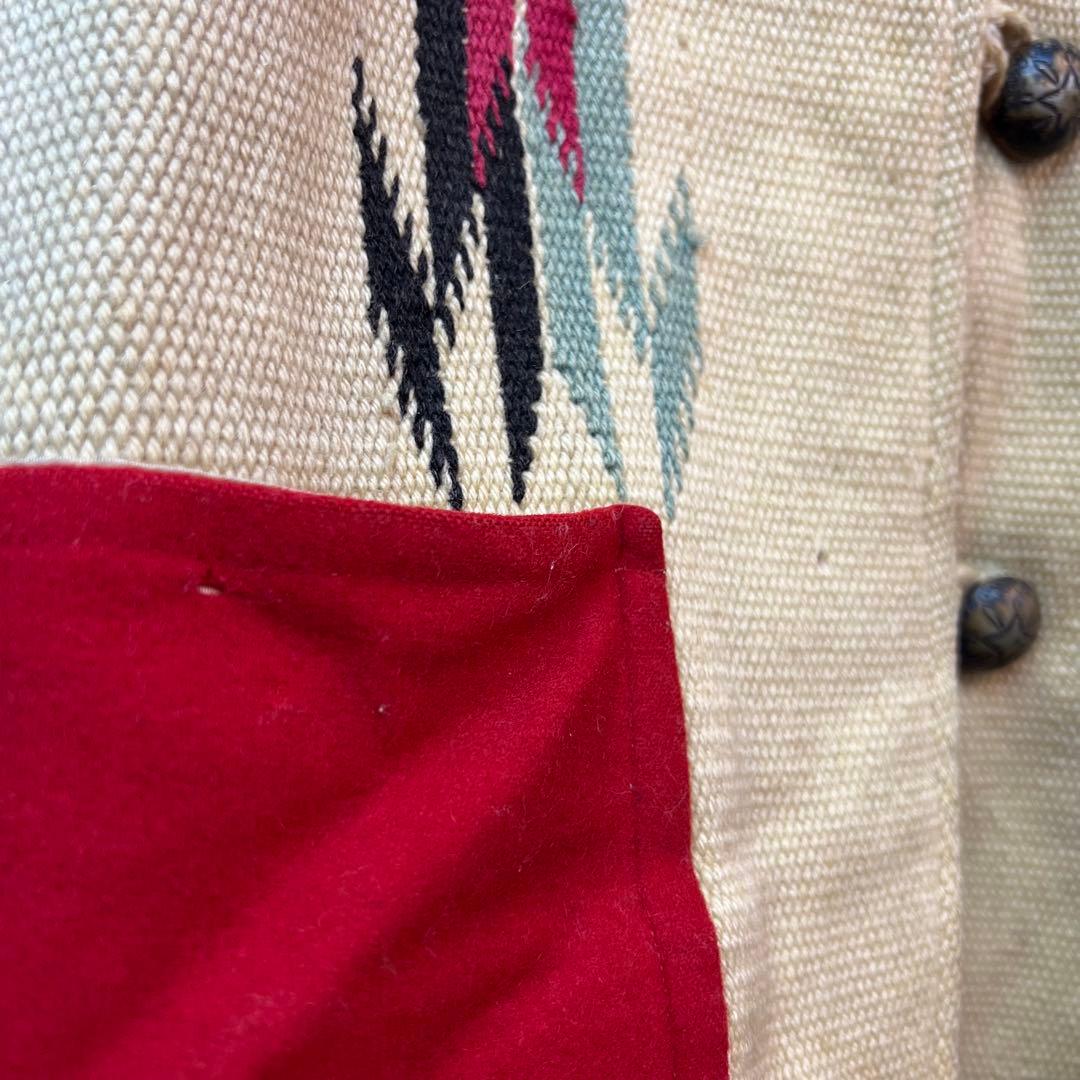 バ*マ様 Ganscraft CHIMAYO BLANKET チマヨ ジャケット