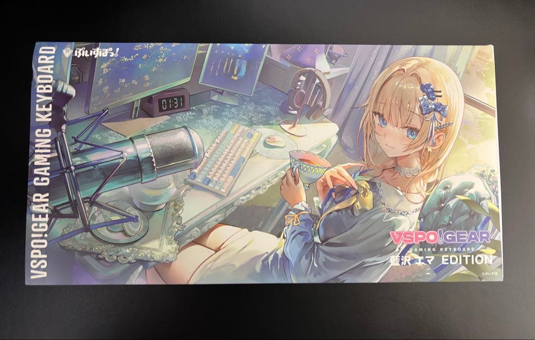VSPOGEAR Gaming Keyboard 藍沢エマ