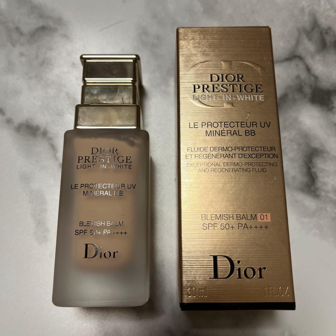 DIOR プレステージホワイトルプロテクターUVミネラルBB 01