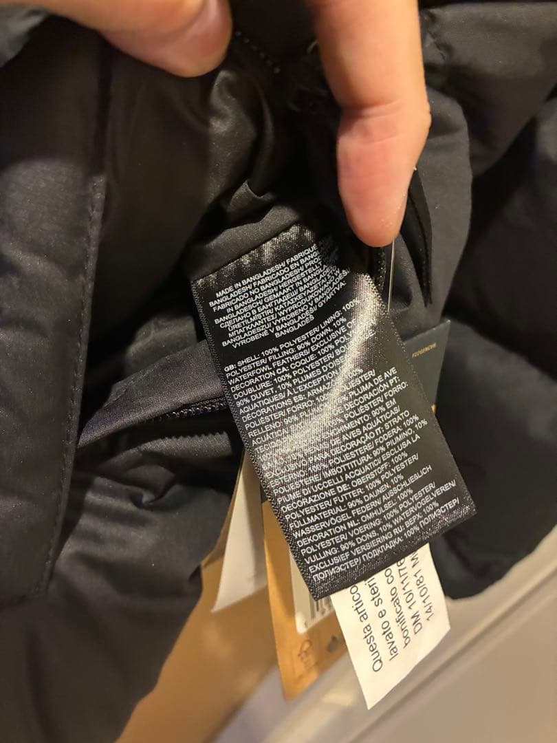 最終値下げ 未使用 ノースフェイス ローツェ ダウンジャケット USサイズ XL