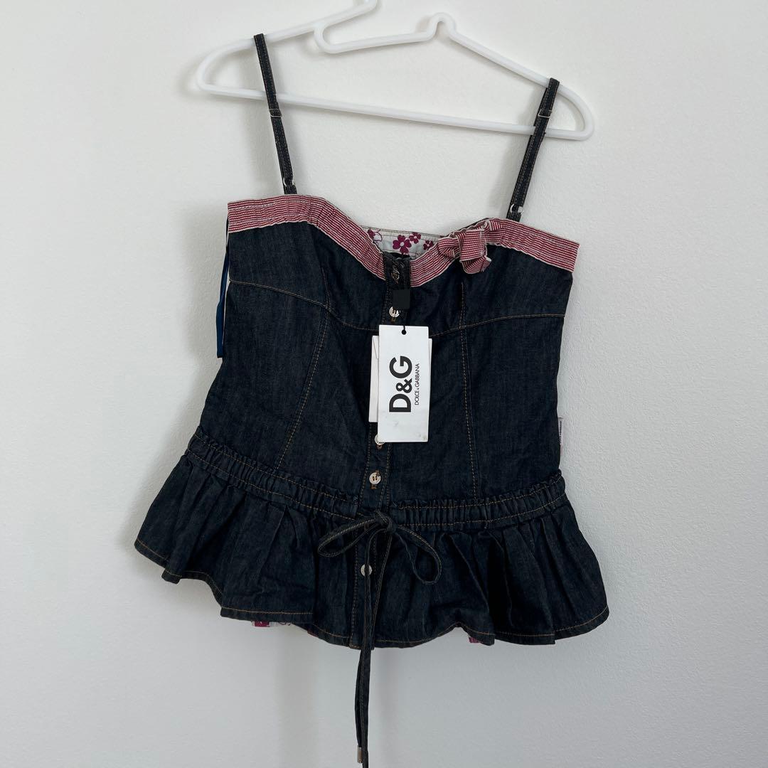 キャミソール　デニム