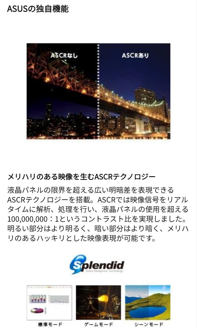 【動作正常】ASUS VG248 ゲーミング モニター (24インチ)