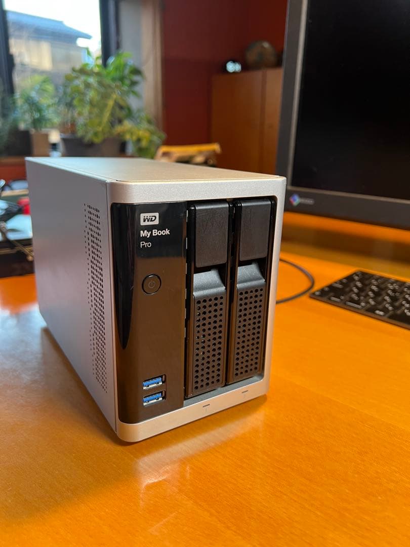 外付けハードディスク・ドライブ WD My Book Pro 8TB