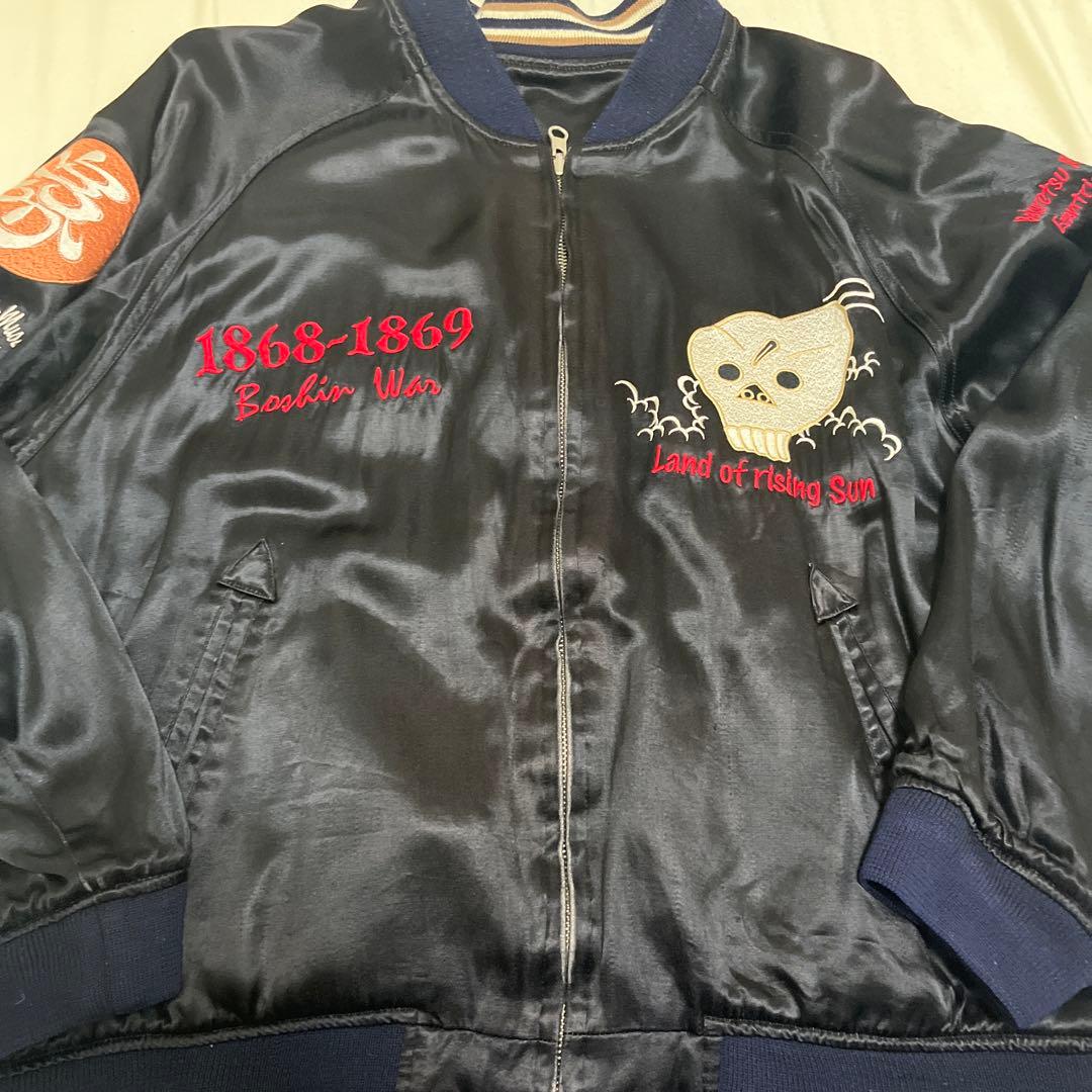 希少　爆裂爛漫娘 爆爛 バクラン 戊辰戦争 リバーシブルスカジャン 42