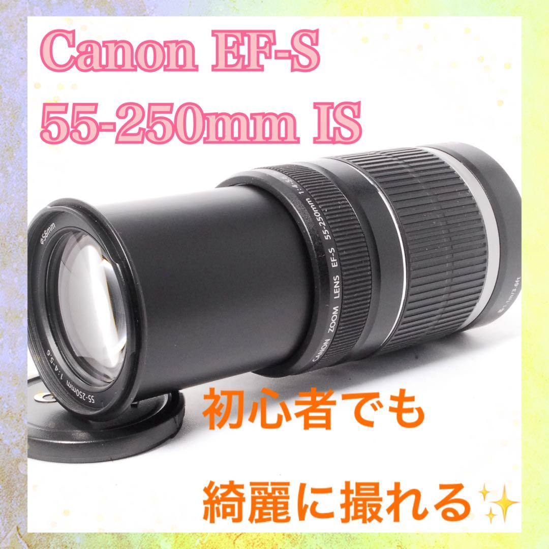 ❤️使い易い望遠レンズ❤️Canon EF-S 55-250mm IS❤️綺麗に撮れる