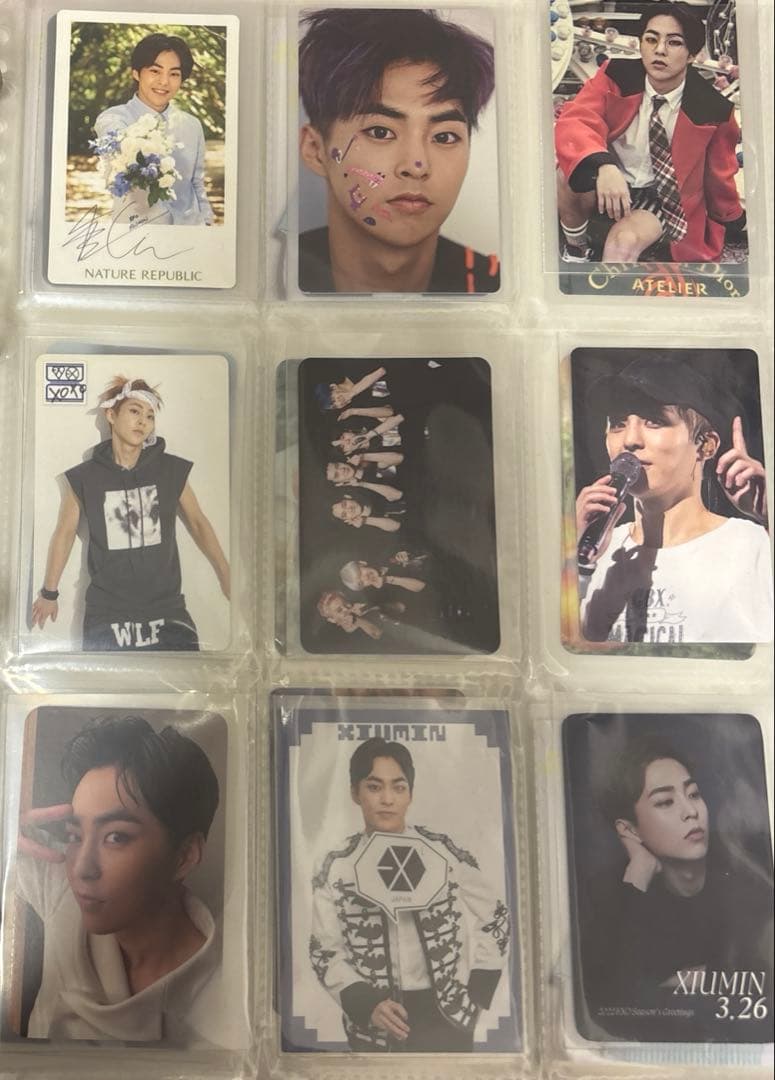 EXO CBX シウミン トレカ 100枚セット