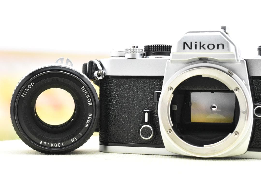 【整備済 完動品】 Nikon FM + NIKKOR 50mm F1.8