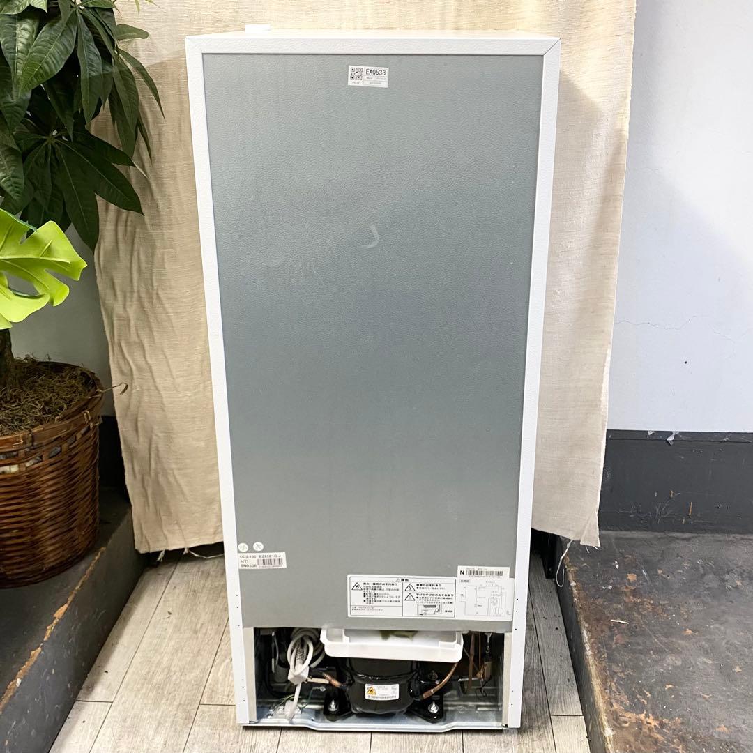 Rei！一人暮らしや省スペースにちょうどいい♪2ドア冷凍冷蔵庫106L