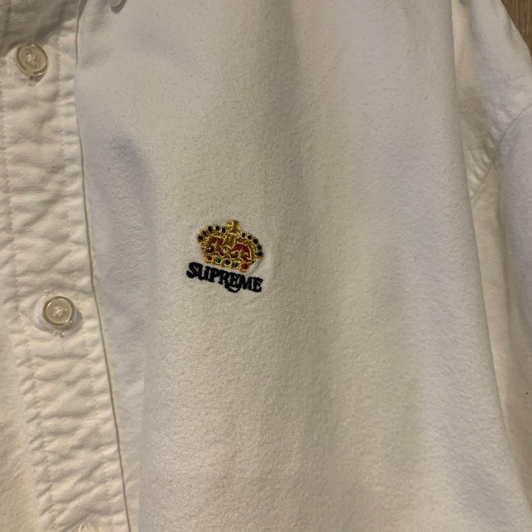 あいうえおsupreme Oxford Shirt Lサイズ ホワイト 白
