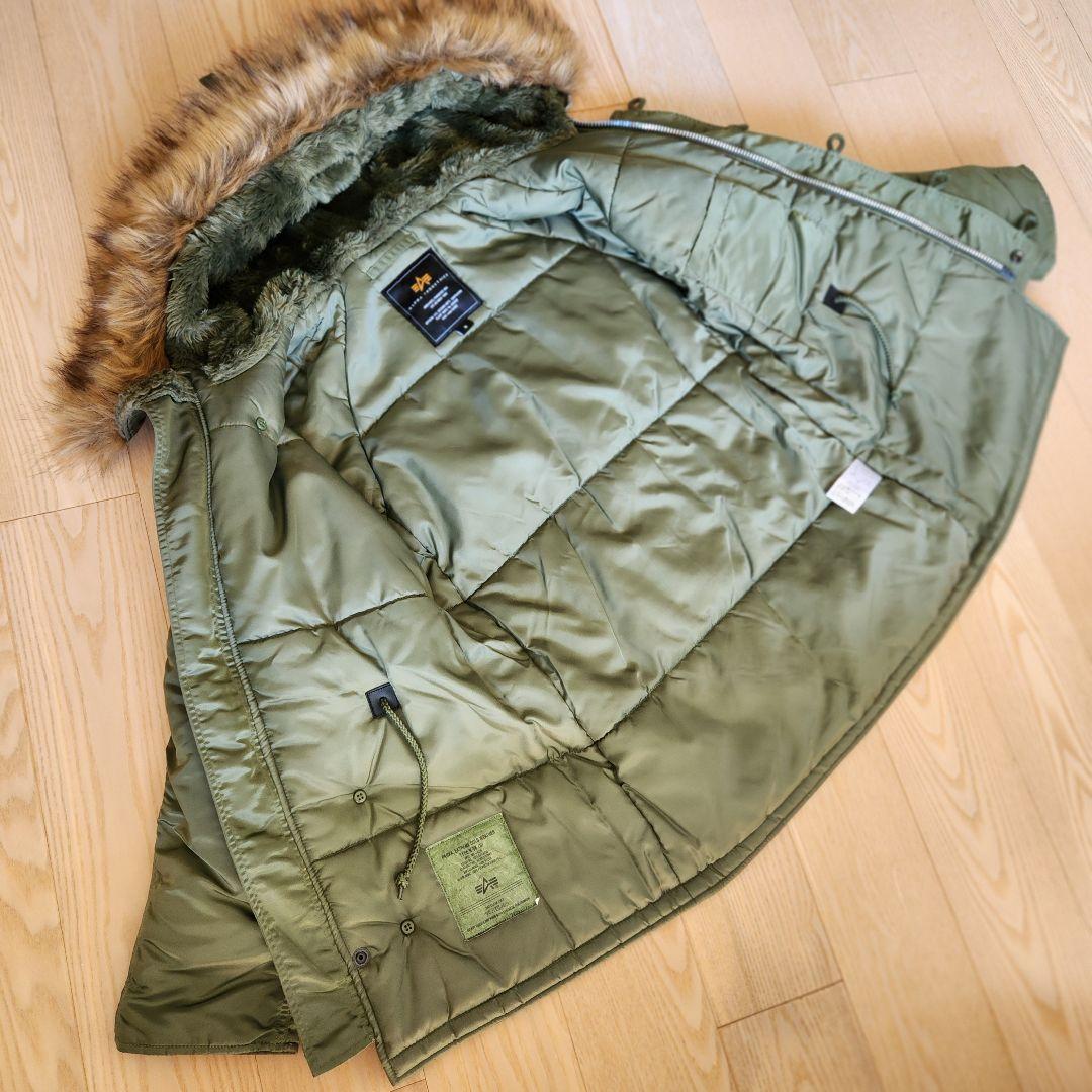 ALPHA INDUSTRIES アルファ超定番 N-3B 女性用 M 中古美品