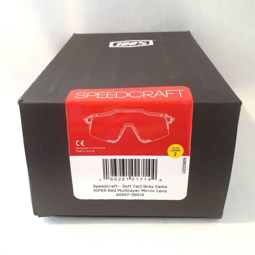 100% SPEEDCRAFT Grey Camo ワンハンドレッド サングラス