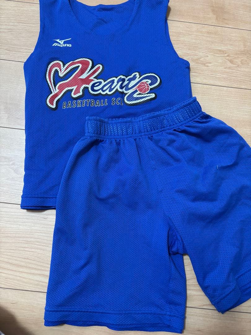Hearts ハーツ　 バスケットボール ユニフォーム 130サイズ
