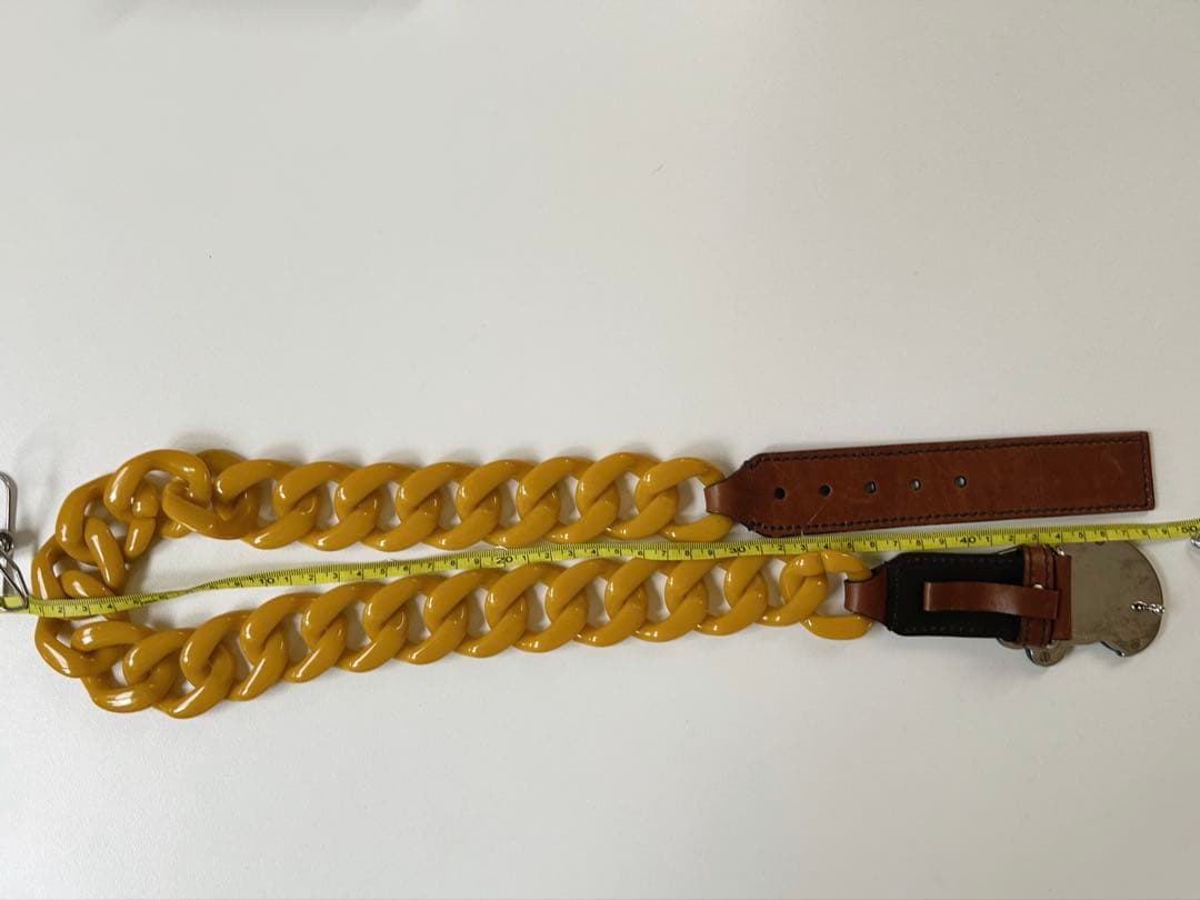 PRADAプラダベルト　オウムバックル