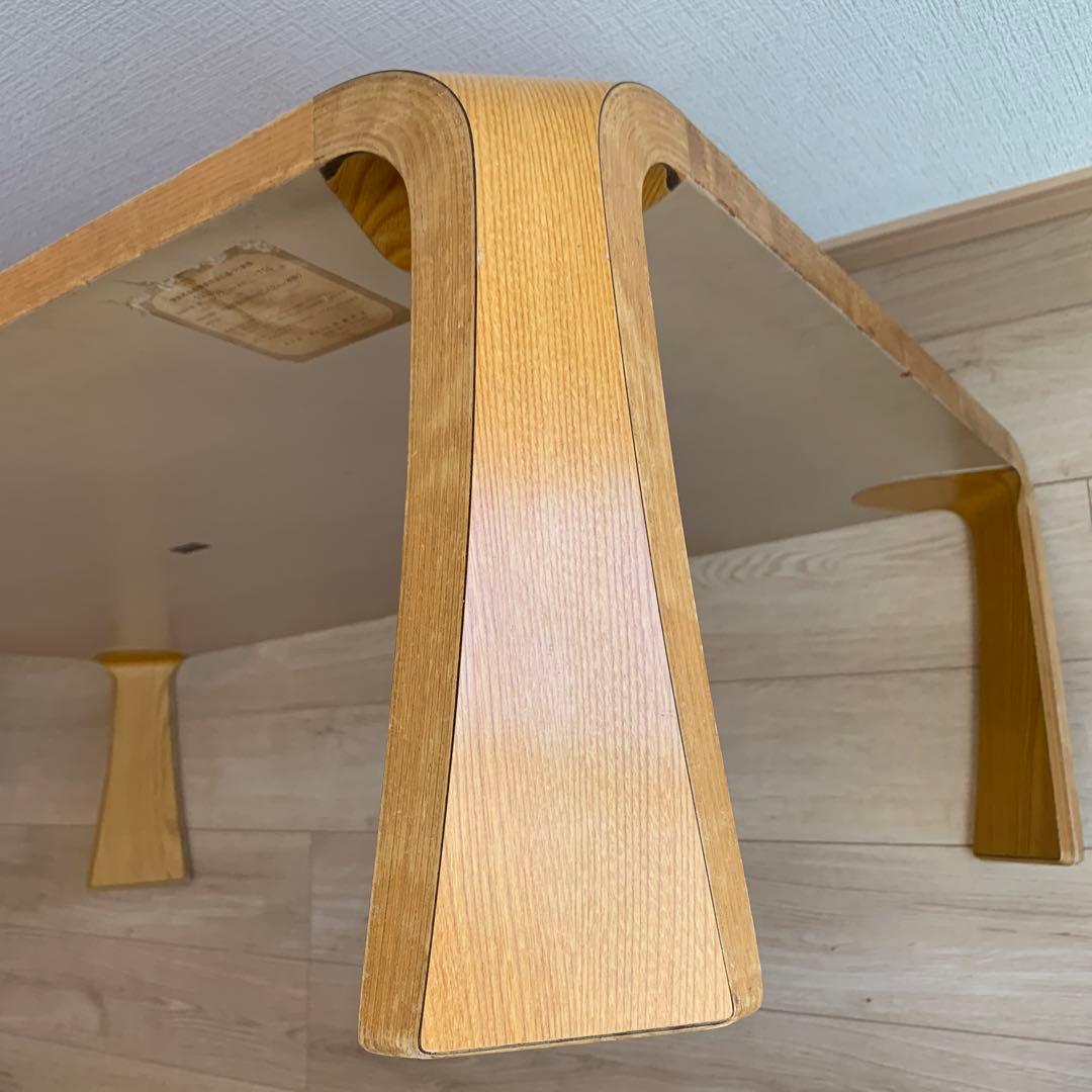 TENDO 天童木工　曲木　乾三郎　座卓　ローテーブル　天板121cm×75cm