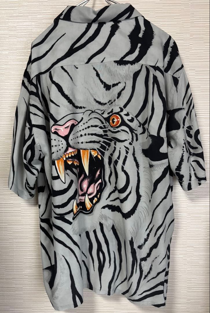 wacko maria ワコマリア アロハシャツ 開襟 トラ 白虎 Awich