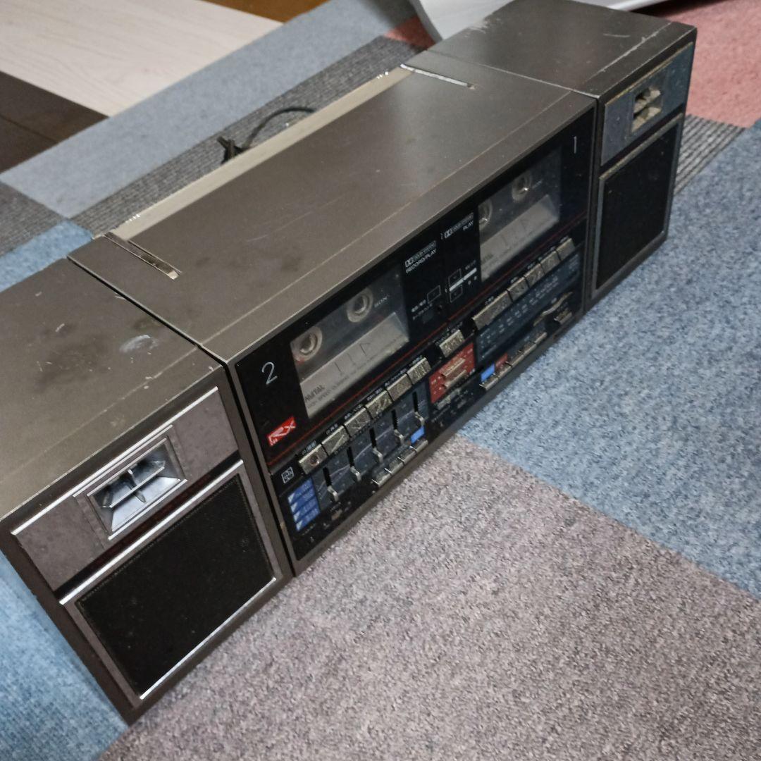 た*ツ様 ナショナルRX－Ｃ66 ラジカセ 完動品 昭和レトロ