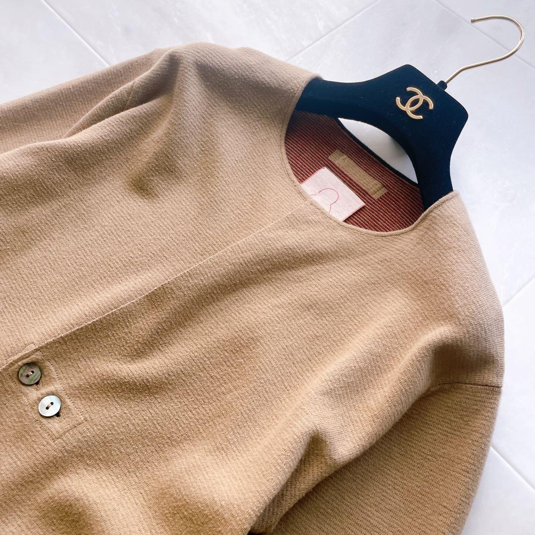 美品✨現行タグ パラスパレス コットンカーディガン シェルボタン サイズ0