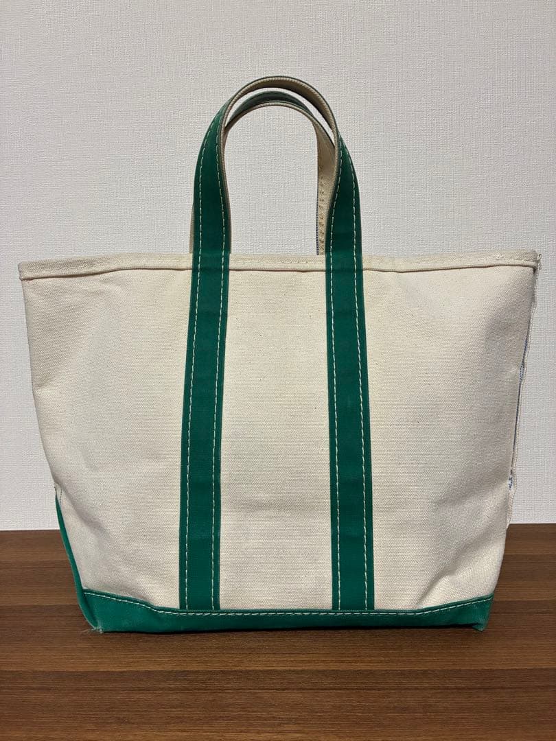 エルエルビーン L.L.Bean キャンバス トートバッグ 80s ギザタグ 緑