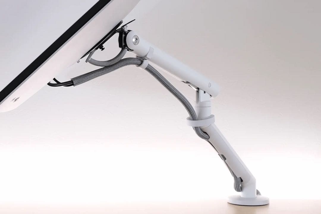フロー　モニターアーム　シルバー FLO moniter arm silver
