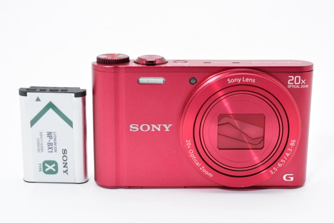 ソニー　SONY Cyber-shot DSC-WX300 レッド